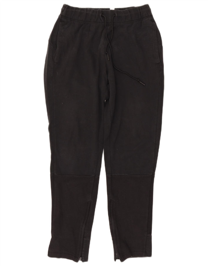 Calças de treino masculinas ADIDAS de algodão preto médio
