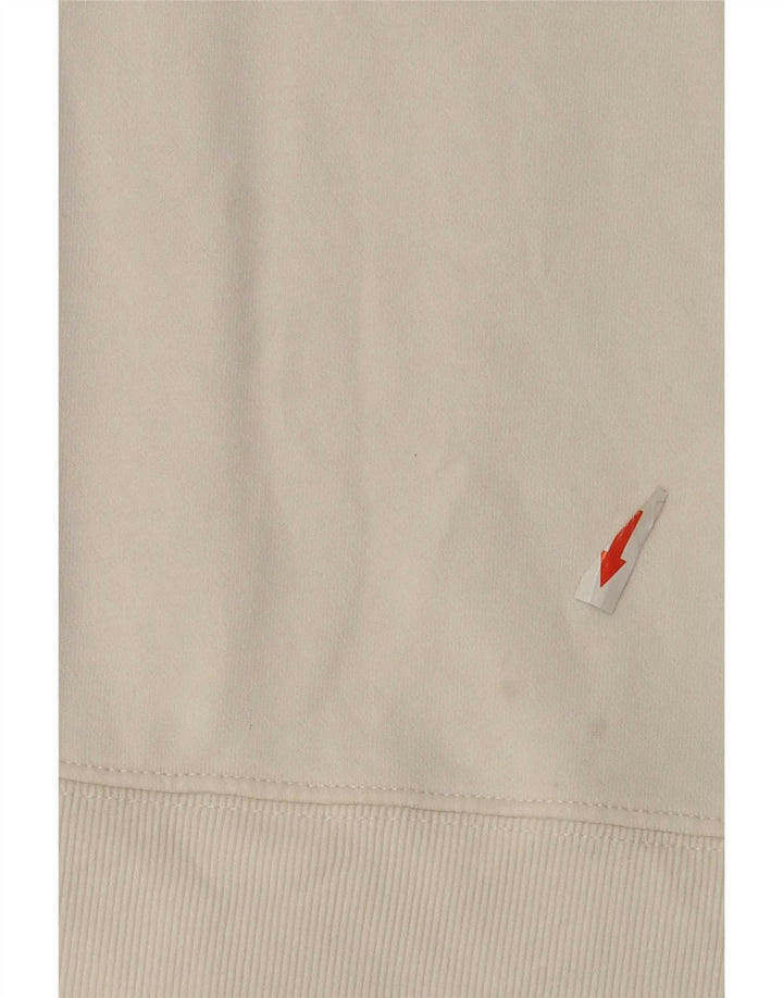 Zara moletom gráfico masculino jumper médio algodão branco