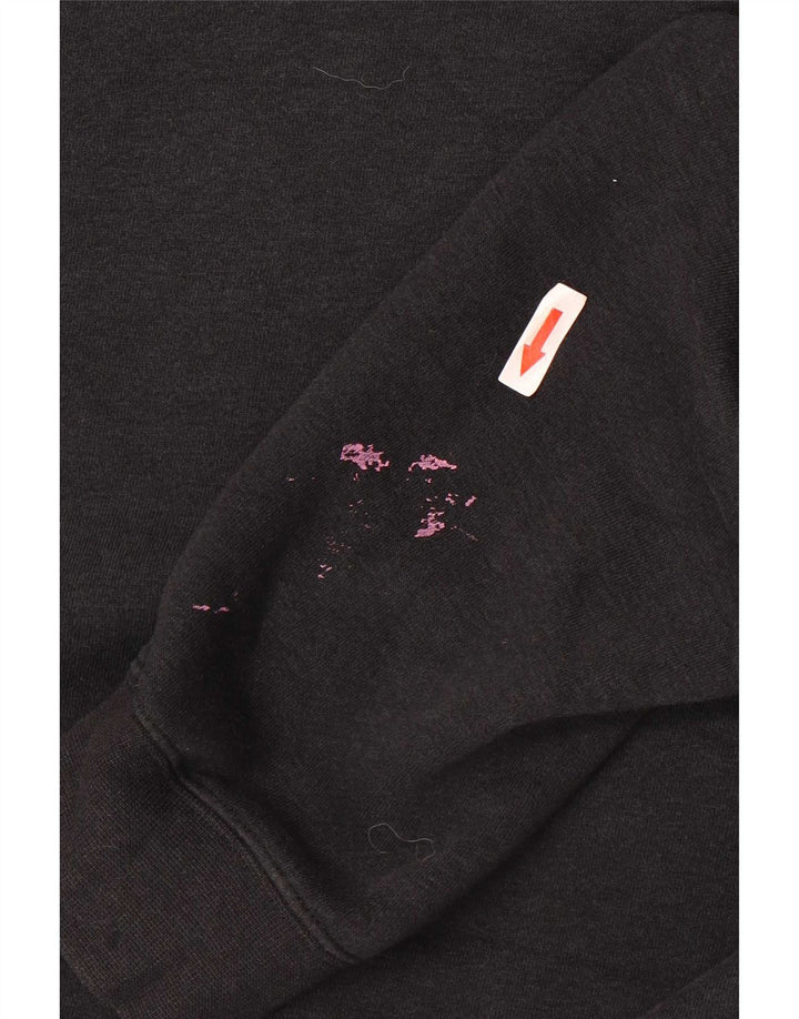 Moletom Nike Air Graphic Oversized Jumper UK 16 Grande Preto