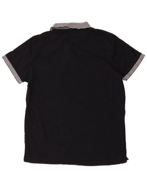 Camisa polo masculina French Connection XL algodão azul marinho