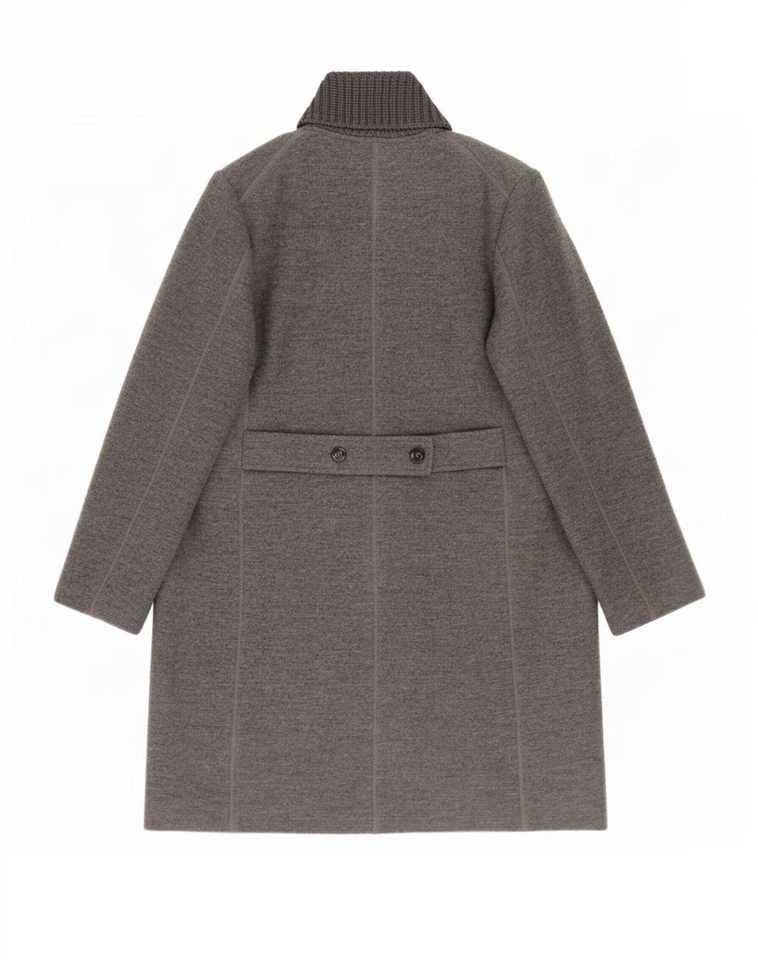 Sobretudo feminino Fay UK 18 XL lã virgem cinza