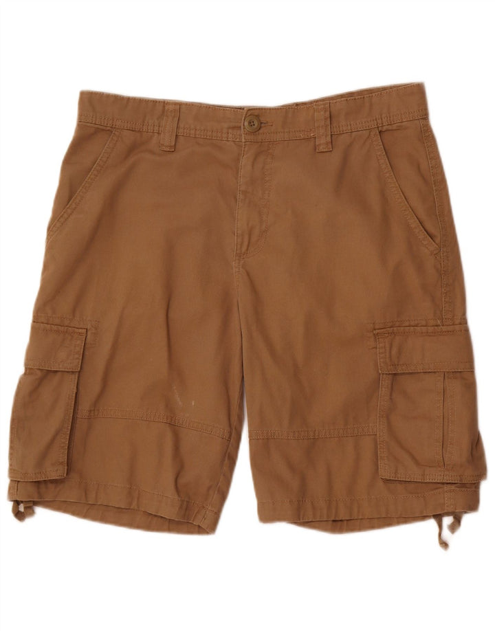 Terranova Mens Cargo Shorts IT 48 Médio W33 Algodão Marrom