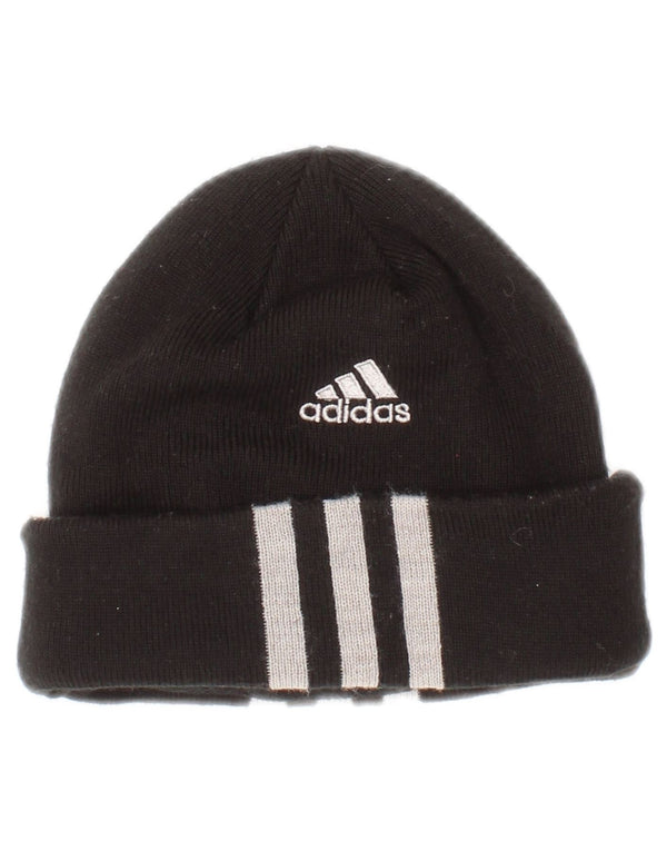 Gorro masculino Adidas tamanho único poliéster listrado preto
