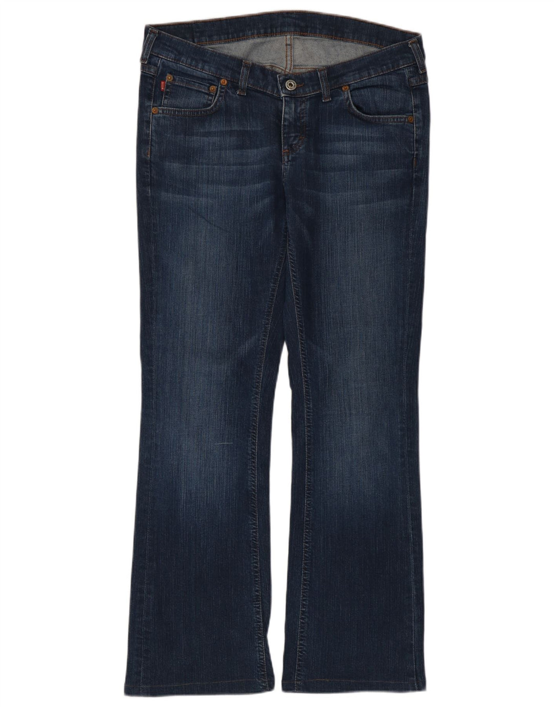 Mustang feminino bootcut jeans W30 L29 algodão azul