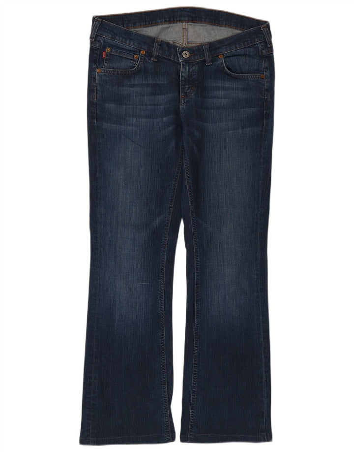 Mustang feminino bootcut jeans W30 L29 algodão azul