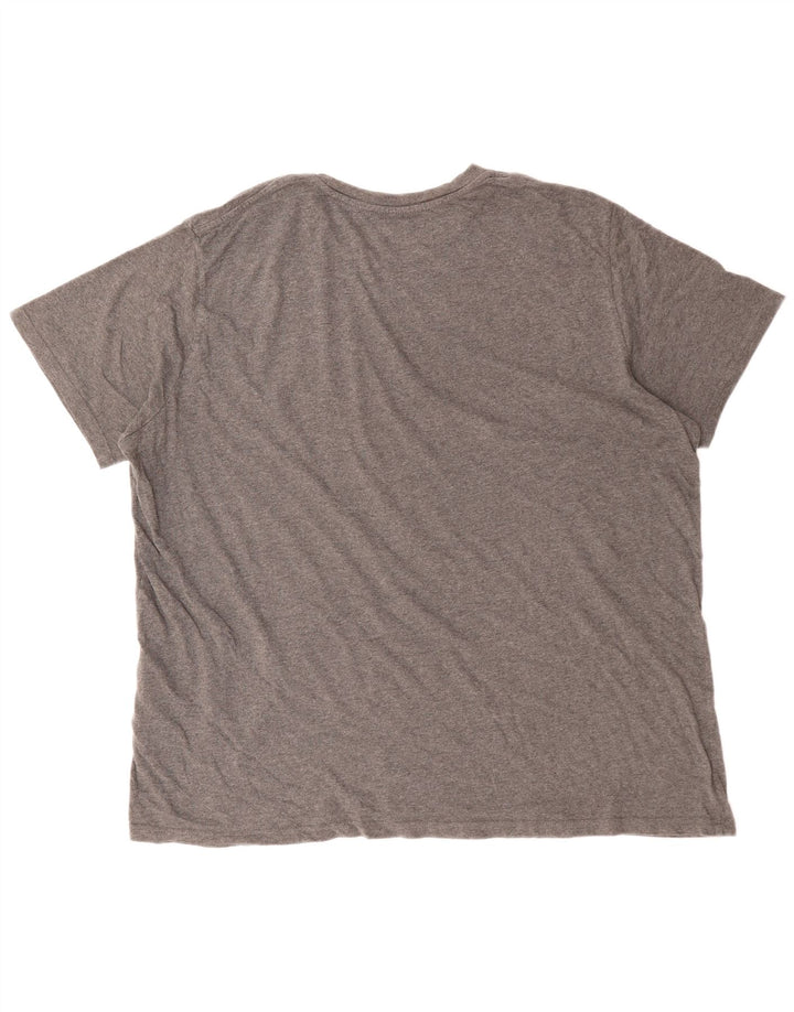 Camiseta gráfica masculina LEVI'S Top 2XL algodão cinza