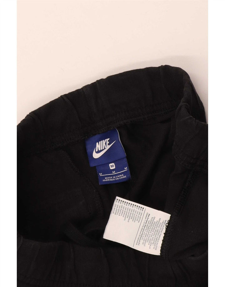 Shorts esportivos masculinos Nike médio algodão preto