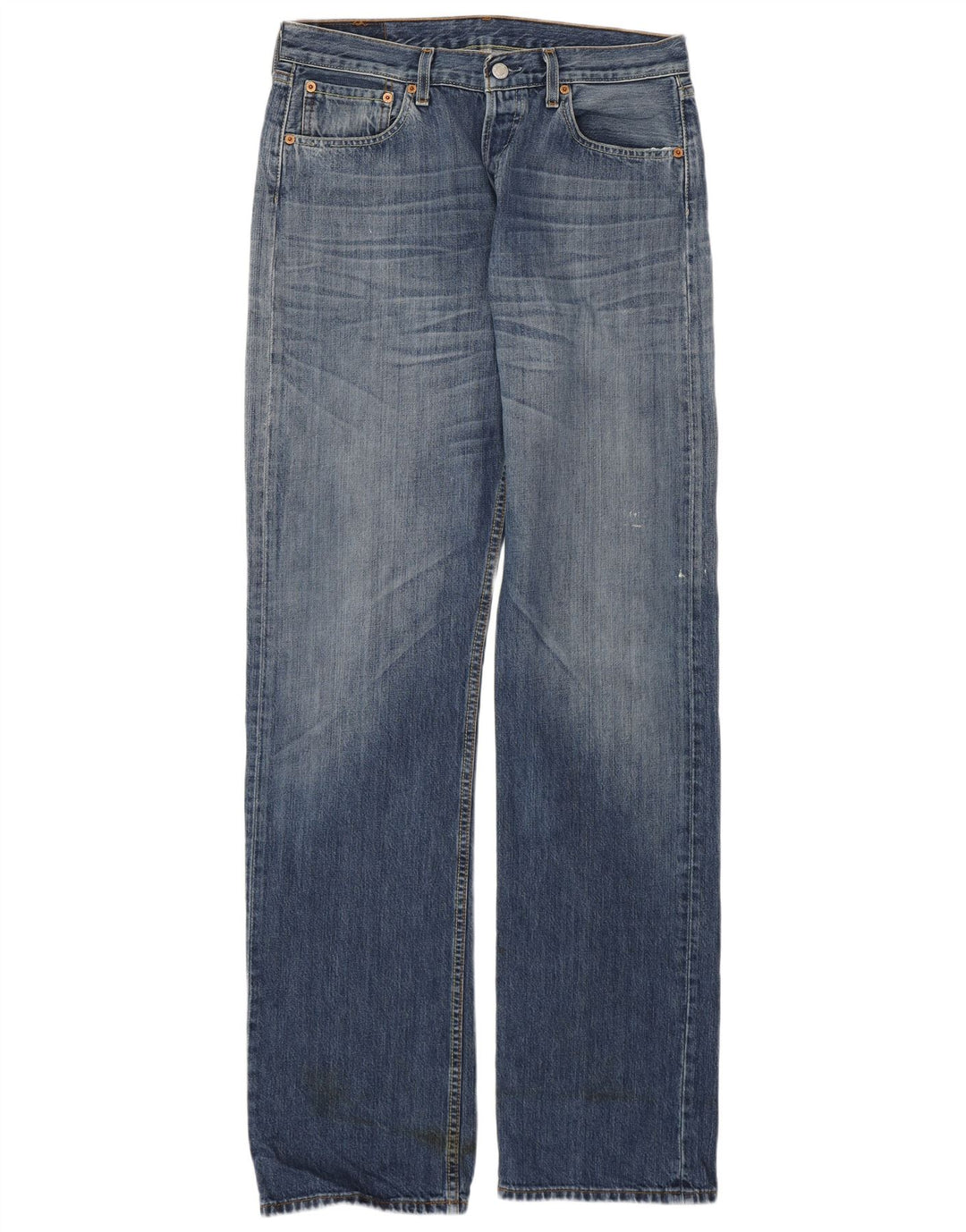 Jeans Levis 501 Straight Masculino W33 L36 Azul