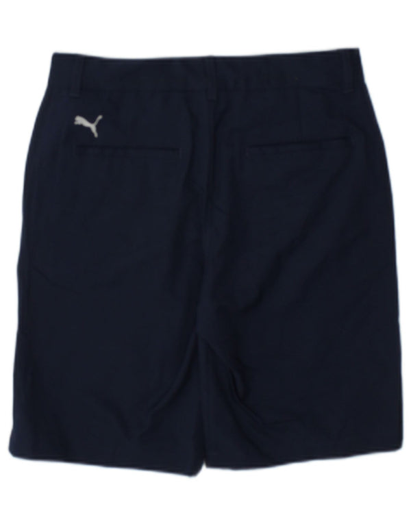 Shorts Ducati by Puma Boys Chino 11-12 anos W26 Azul Marinho Algodão
