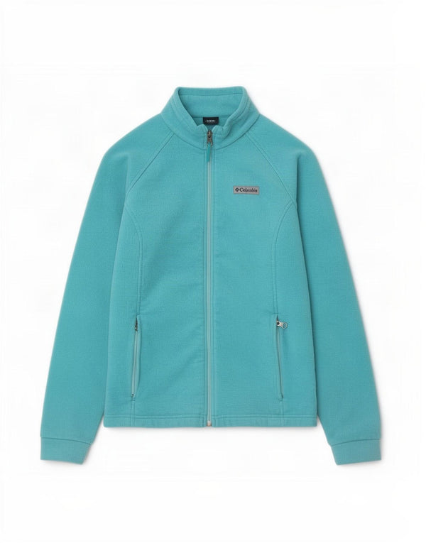 Casaco polar Columbia menina 15-16 anos XL azul poliéster