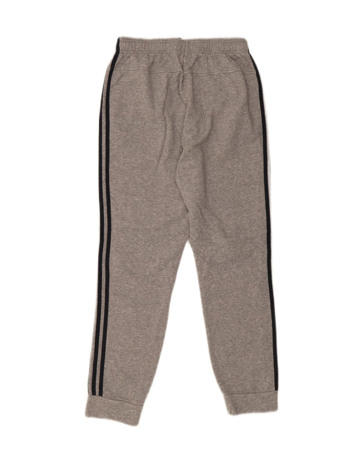 Calça de treino masculina Adidas Joggers cinza médio algodão