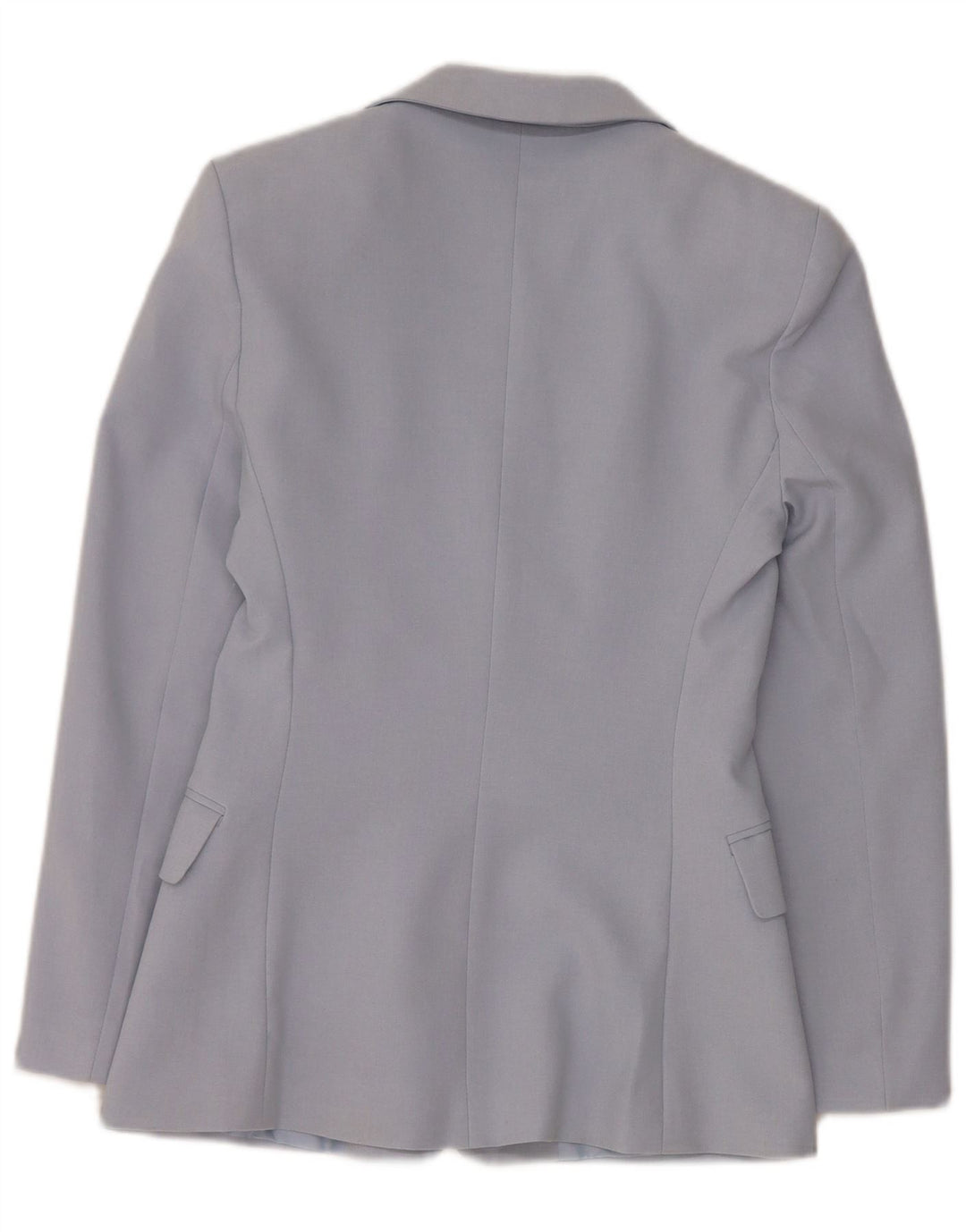 Jaqueta blazer feminina de 2 botões Marks & Spencer Reino Unido 10 pequena azul