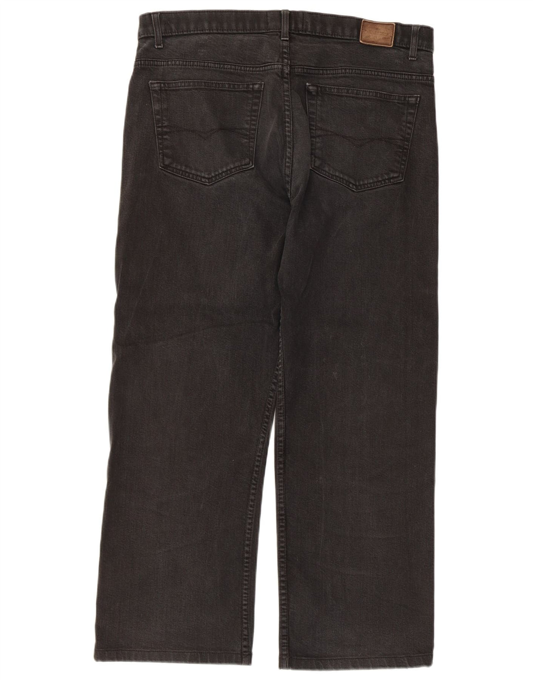 Jeans retos masculinos Marks & Spencer W36 L27 algodão preto