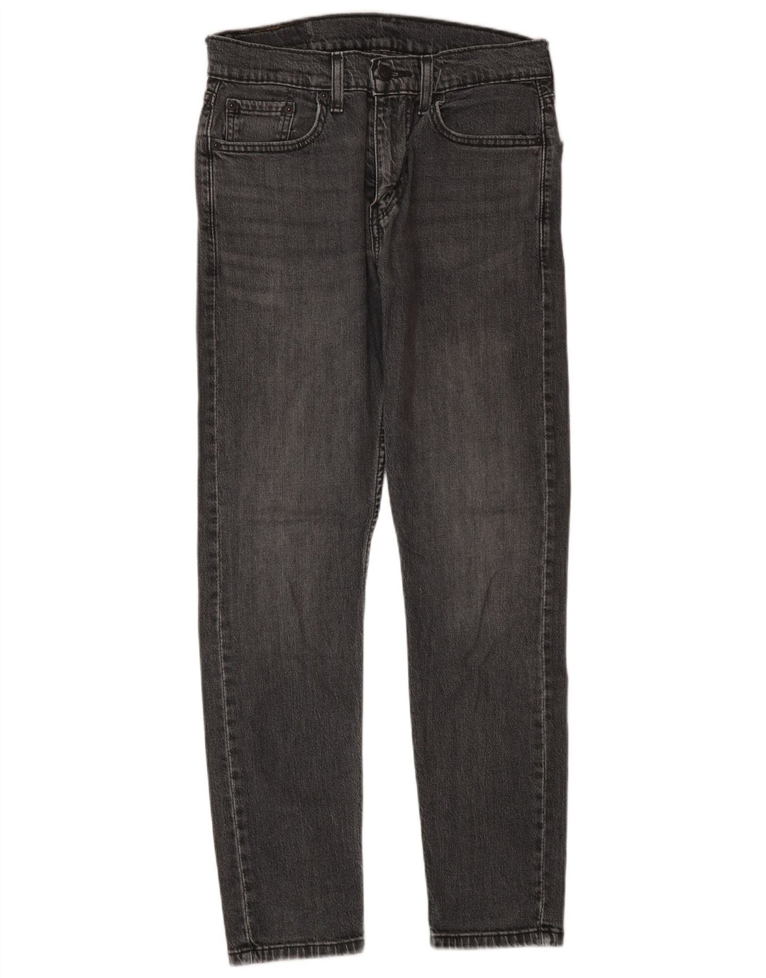 LEVI'S Masculino 502 Hi-Ball Tapered Jeans W29 L30 Algodão Cinza