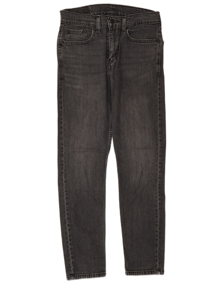 LEVI'S Masculino 502 Hi-Ball Tapered Jeans W29 L30 Algodão Cinza