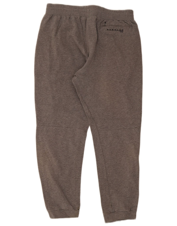 Adidas Mens Tracksuit Trousers Joggers XL Grey Cotton
