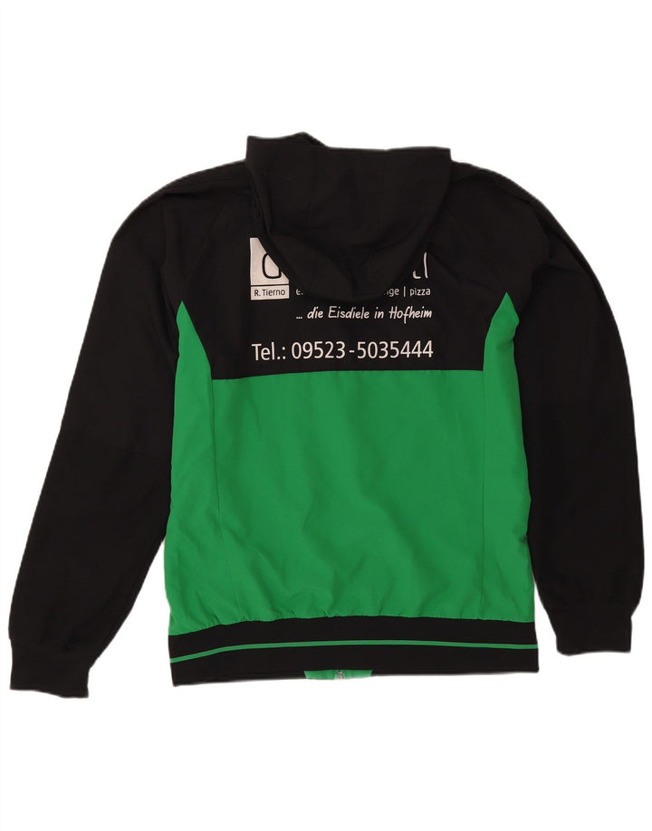 ADIDAS Mens Climalite Tracksuit Top Jacket Medium Black Colourblock