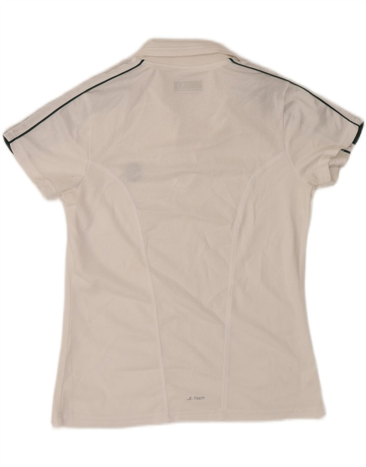 Camisa pólo feminina SERGIO TACCHINI UK 12 Medium White Colourblock