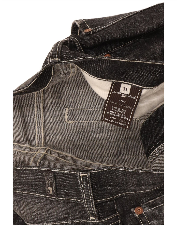 7 For All Mankind Jeans feminino bootcut W31 L36 algodão cinza