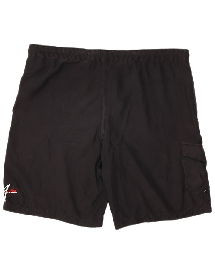 BILLABONG Calção de banho masculino gráfico grande poliéster preto