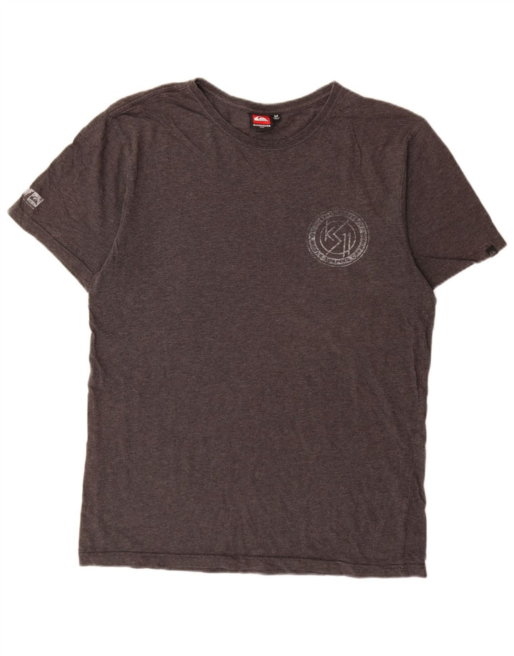 Camiseta masculina Quiksilver Slim cinza médio