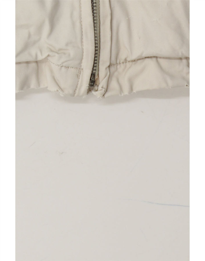 Jaqueta bomber masculina TOMMY HILFIGER Reino Unido 42 XL algodão branco