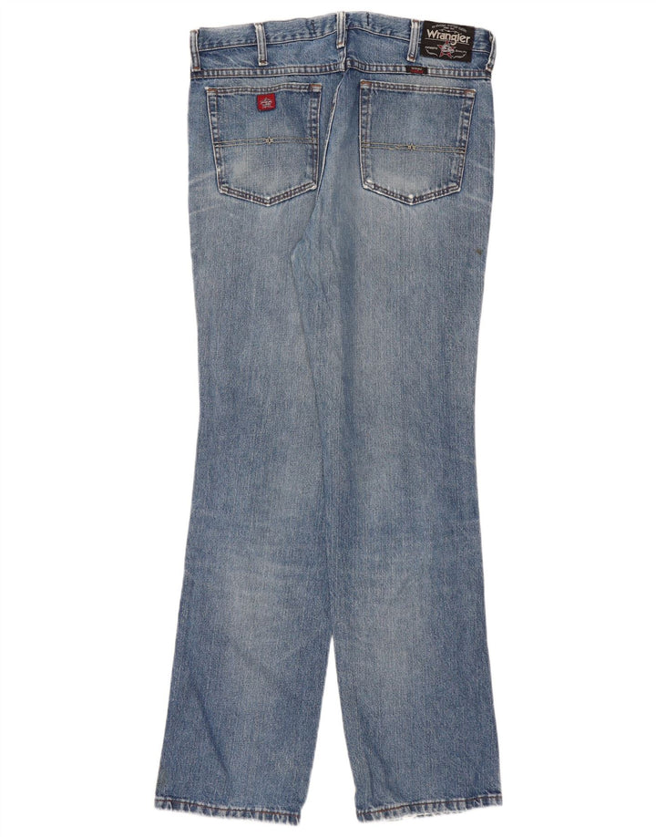 Jeans retos masculinos WRANGLER W36 L34 algodão azul