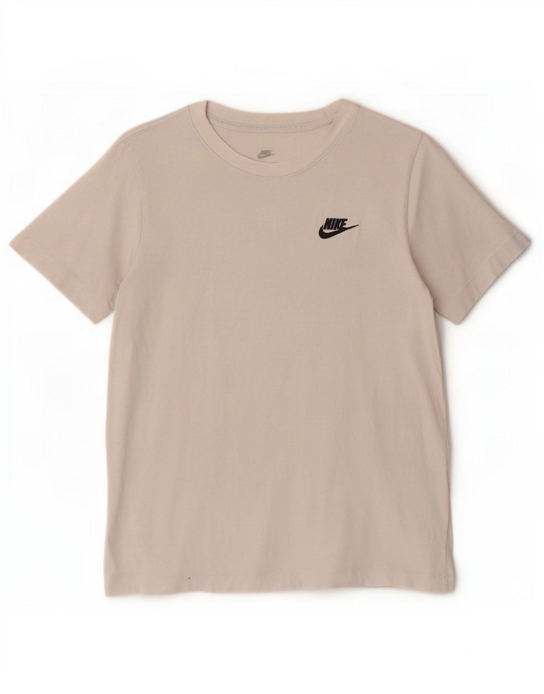 Camiseta Nike Boys Top 12-13 Anos Grande Algodão Branco