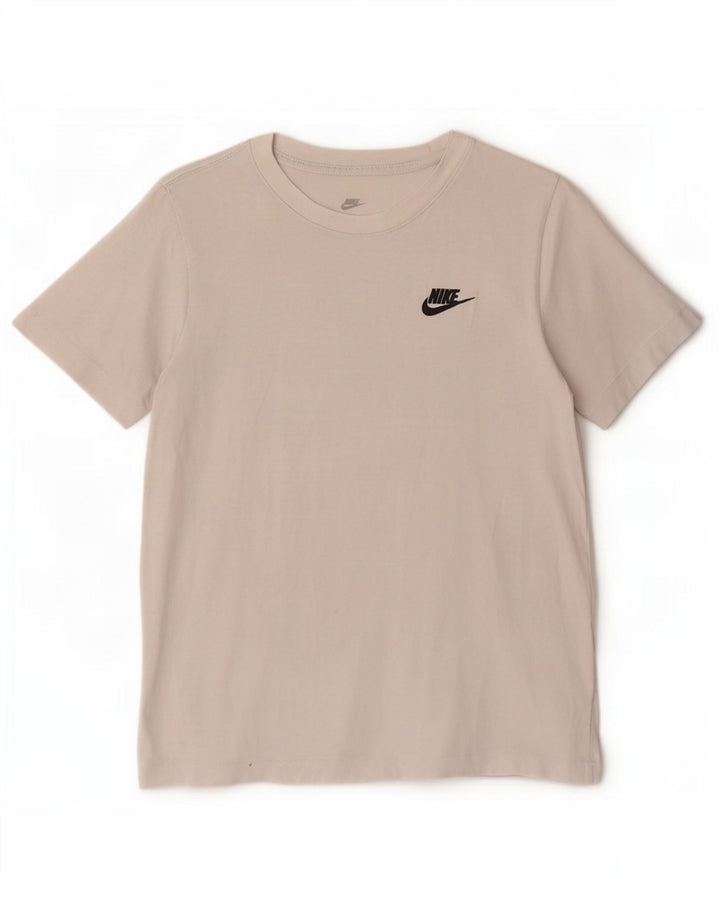 Camiseta Nike Boys Top 12-13 Anos Grande Algodão Branco