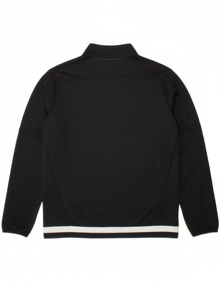 ADIDAS Boys Climacool Pullover Treino Top 9-10 Anos Preto Colourblock