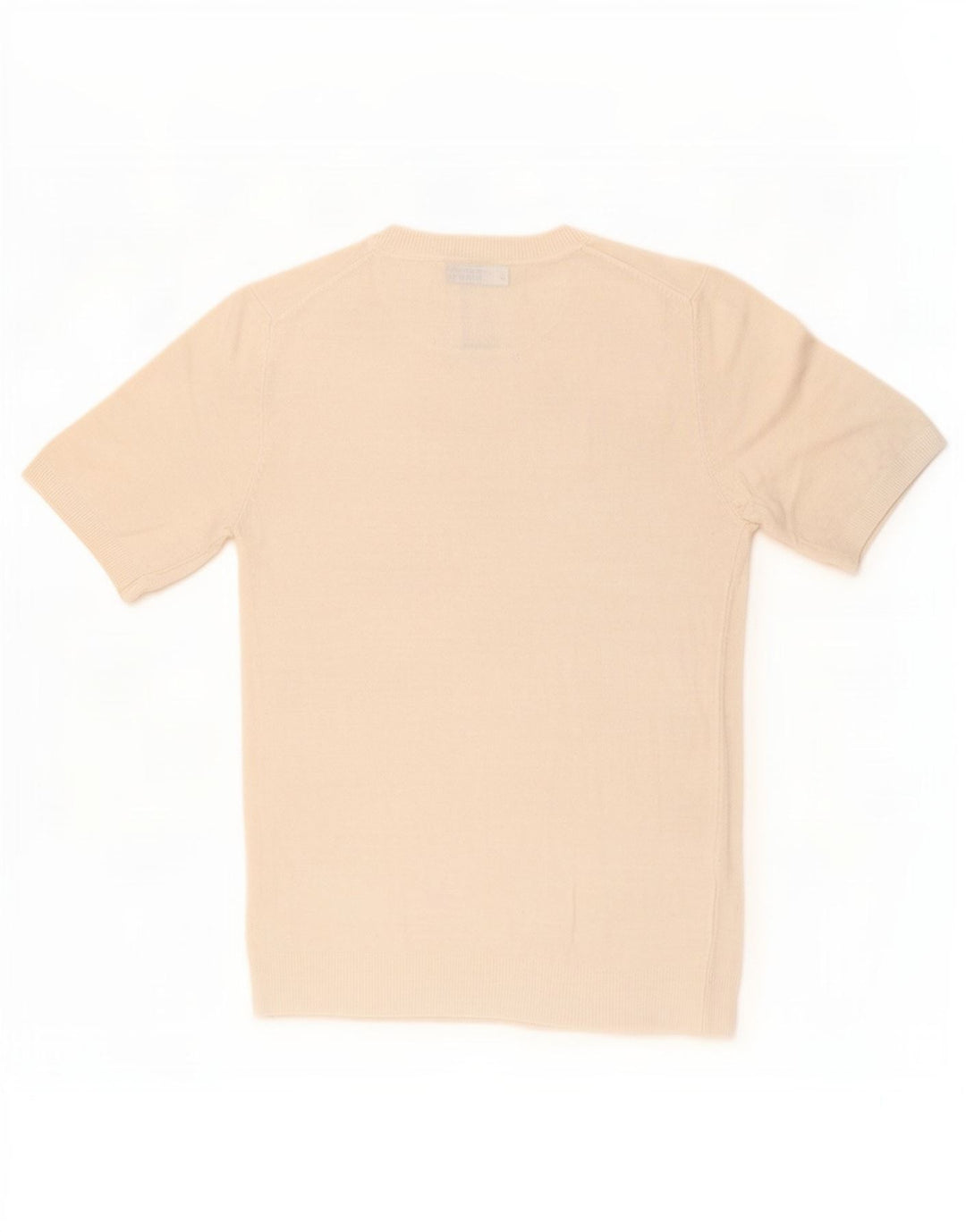 Camiseta feminina Zara UK 12 médio branco