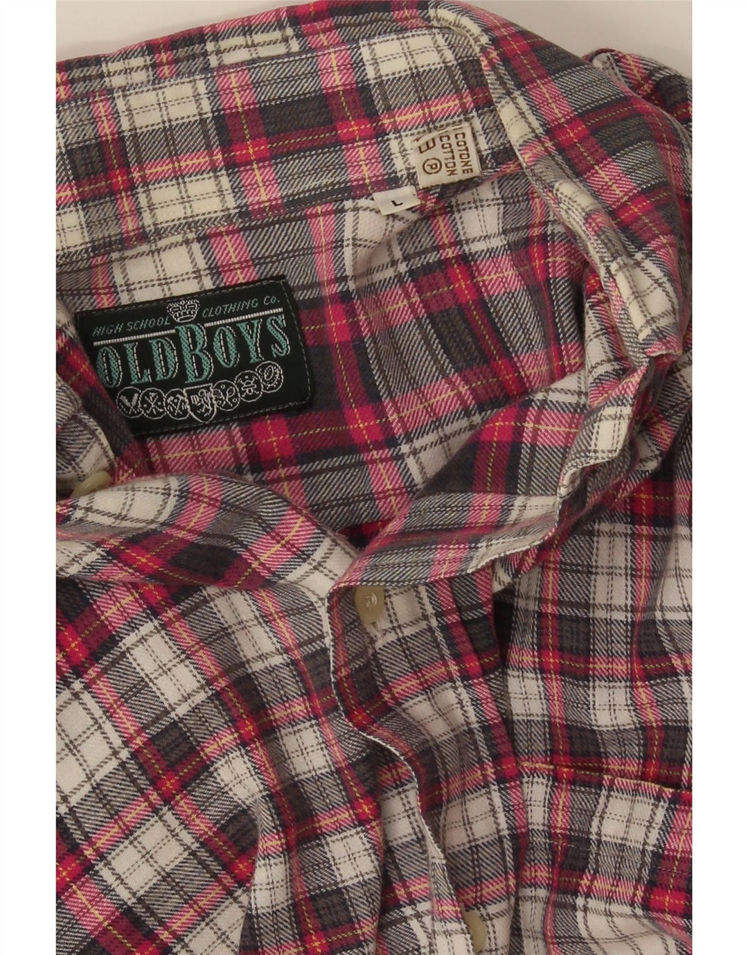 Camisa masculina vintage de flanela grande algodão xadrez vermelho