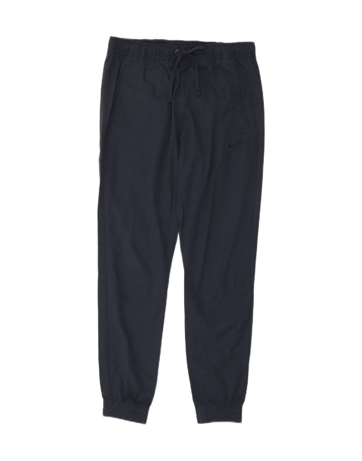 Calça de treino masculina Nike joggers médio azul marinho algodão
