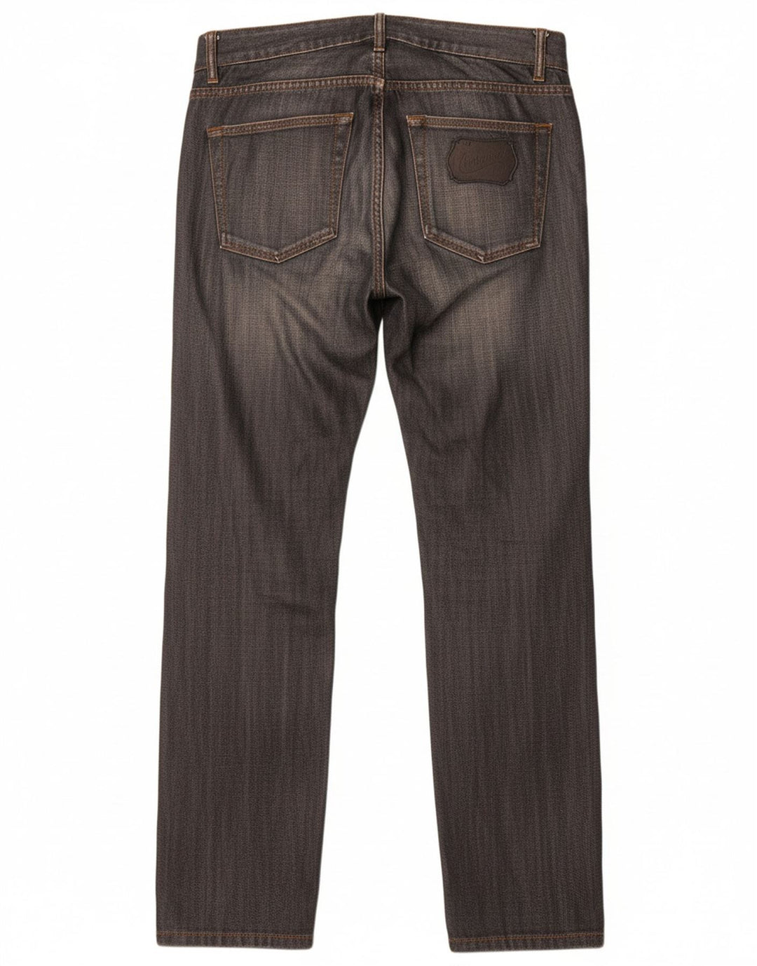 RICHMOND Jeans masculino reto W30 L34 cinza