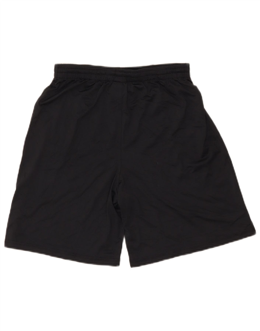 UNDER ARMOUR Boys Sport Shorts 11-12 Anos Grande Poliéster Preto