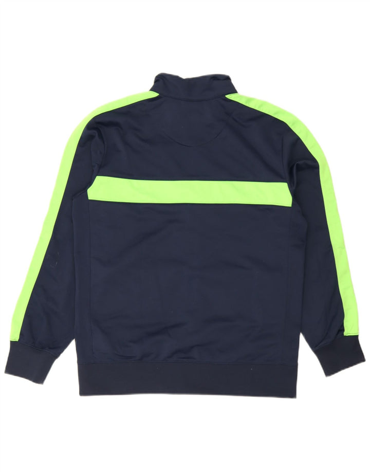 Jaqueta Nike Boys Tracksuit Top 13-14 Anos XL Azul Marinho Colorblock