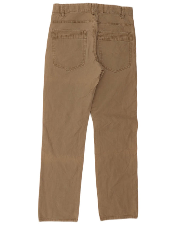 Calças Chino Straight Chino Meninos Benetton 15-16 Anos W30 L30 Bege