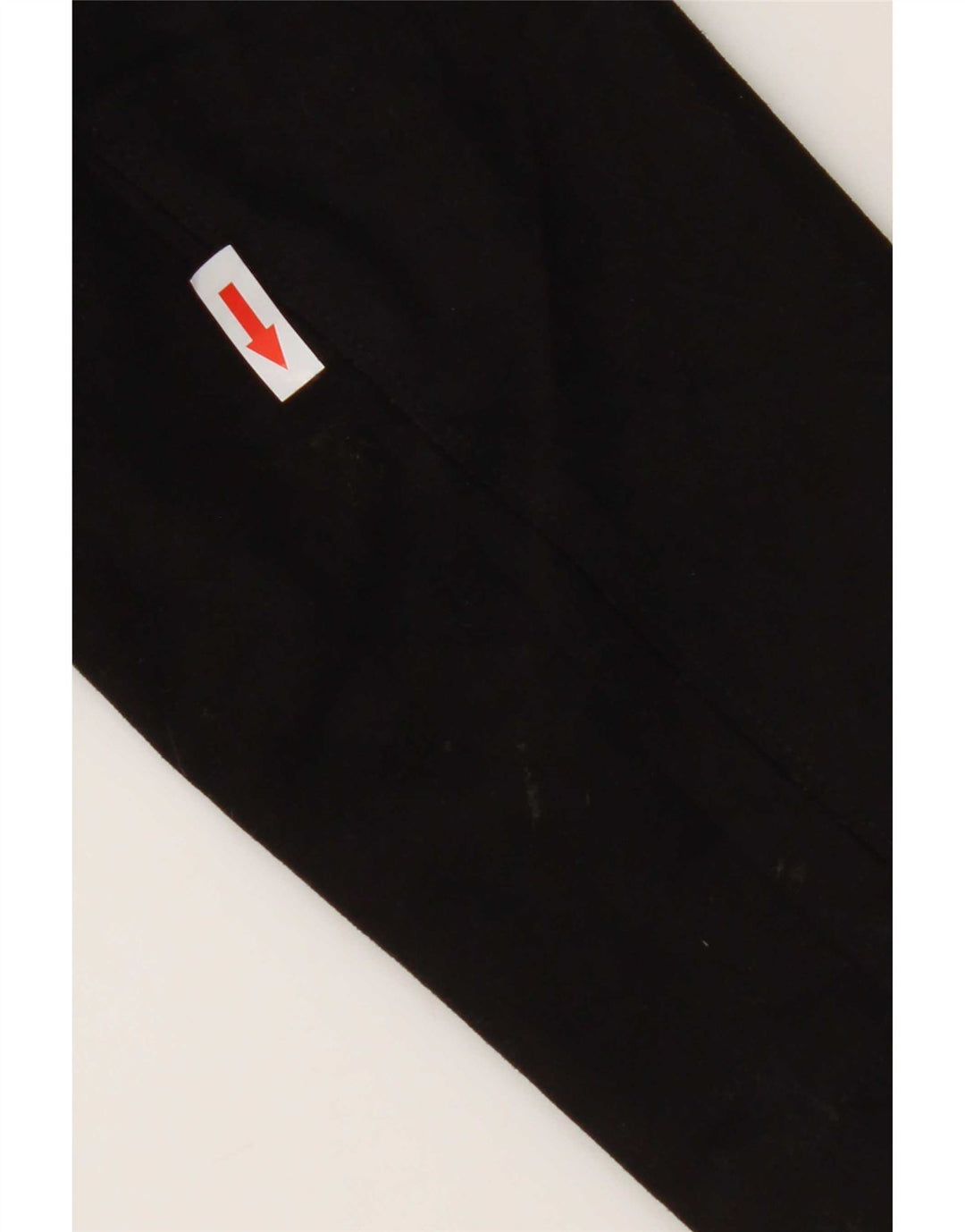 Sobretudo aberto oversized feminino Zara UK 10 pequeno preto poliéster clássico