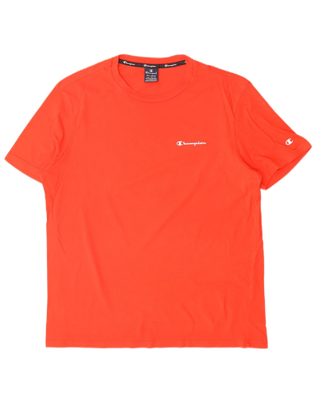 CAMPEÃO Camiseta Masculina Top 2XL Algodão Vermelho
