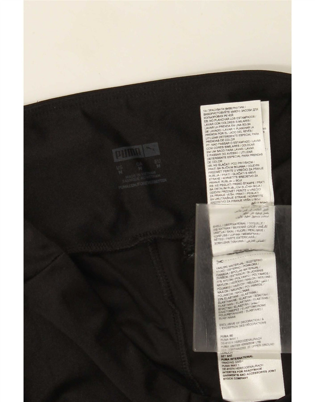 Leggings femininas Puma UK 12 médio preto nylon