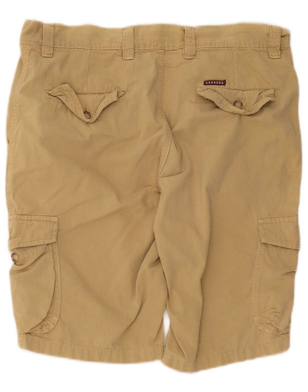 Carrera Mens Cargo Shorts W34 Grande Bege