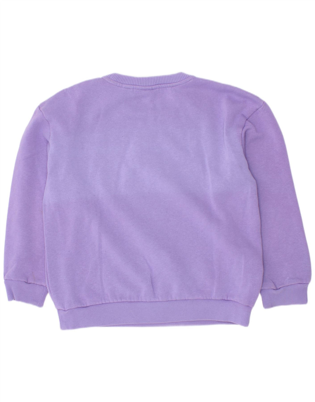 Suéter gráfico Lacoste Boys 7-8 anos algodão roxo