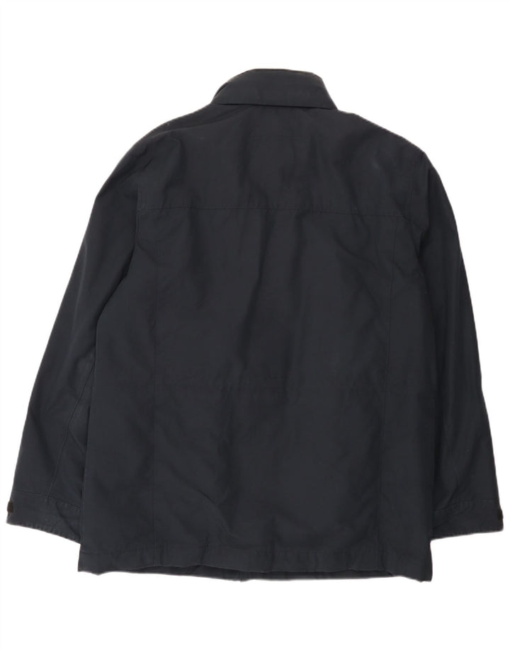 Jaqueta corta-vento masculina Marks & Spencer UK 40 grande azul marinho