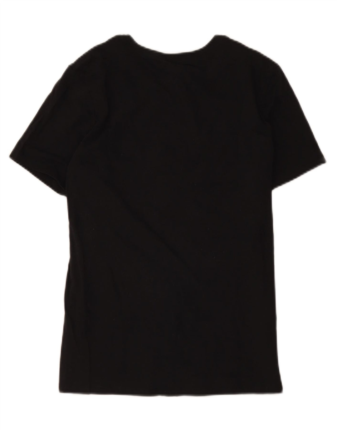 Camiseta Nike feminina gráfica Top UK 12 médio algodão preto