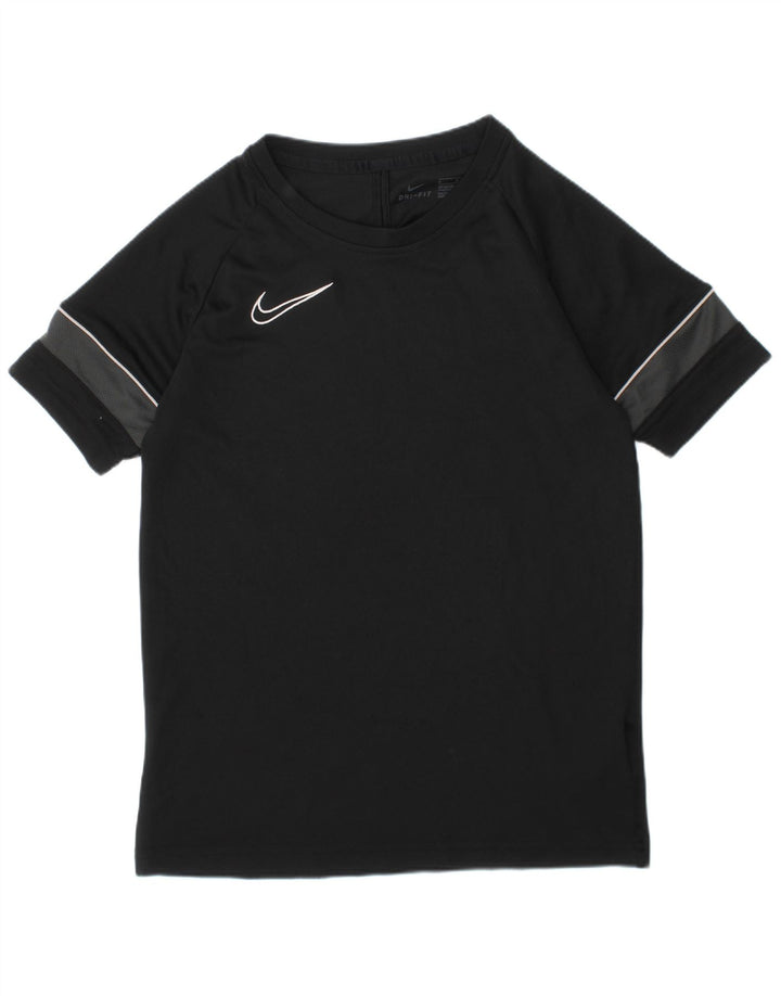 Camiseta Nike Menino Top 10-11 Anos Médio Poliéster Preta Esportiva