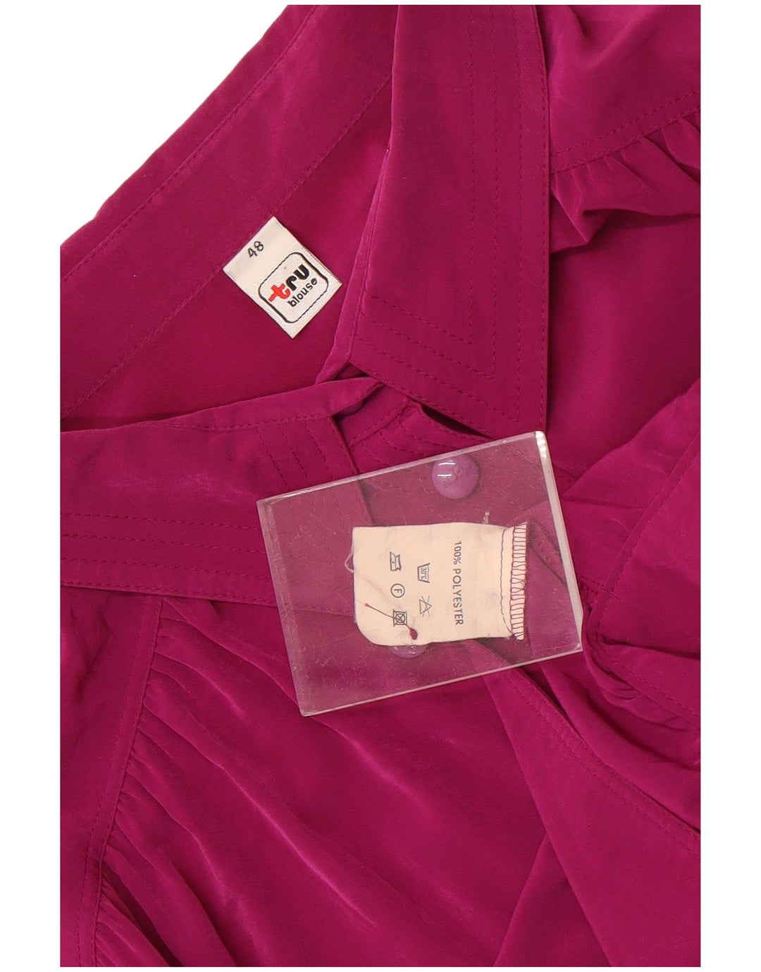 Blusa feminina Tru IT 48 XL roxo poliéster