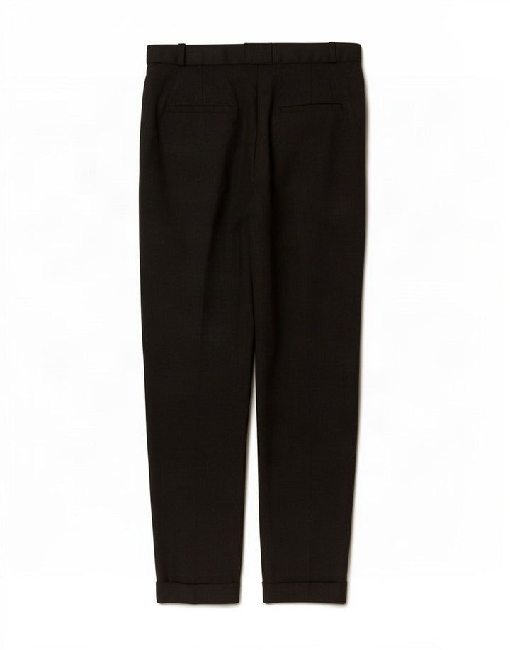 Calça Chino Slim Feminina Zara Pequena W26 L26 Cinza