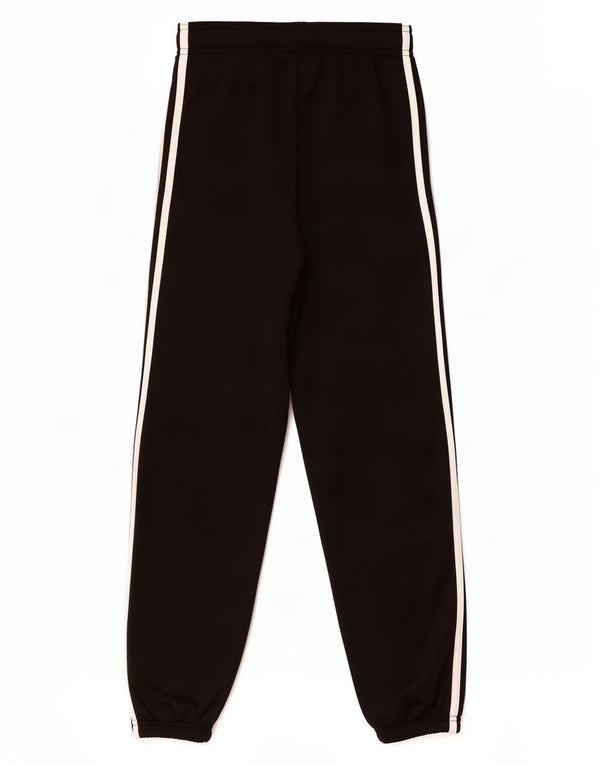 Adidas meninos calças de treino joggers 11-12 anos preto poliéster