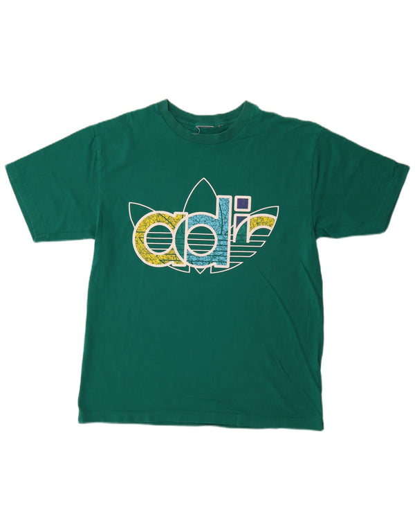 Camiseta Adidas Masculina Graphic Top Verde Médio