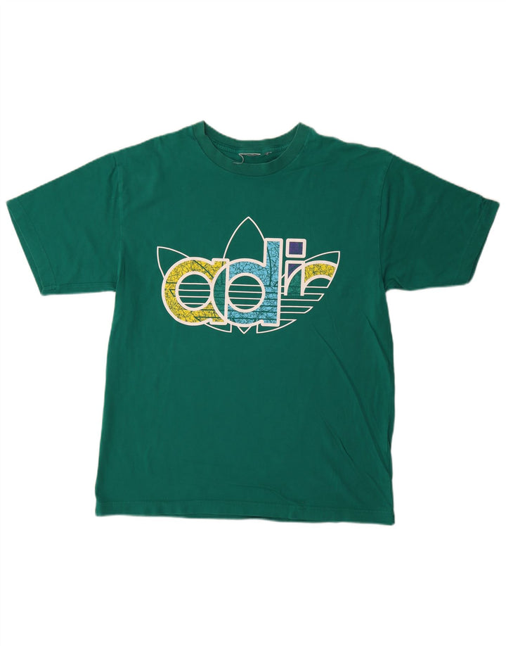 Camiseta Adidas Masculina Graphic Top Verde Médio
